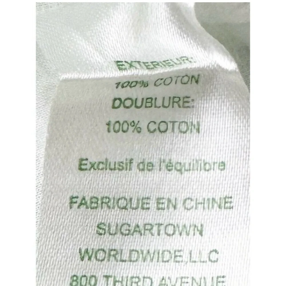 Lilly Pulitzer Mila Resort White Heart Breaker Shift Dress 00 100% Cotton Floral - Picture 9 of 9